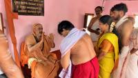 HH Swamiji's visit to Shri Bhavanishankar Temple, Puttur (24 April 2026)